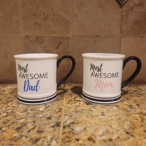 Clay Art Mug Set, Dishwasher & Microwave Safe